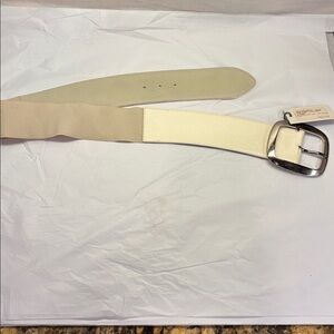 Suzi Roher Wide Patent Leather Stretch Belt